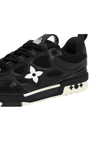 Louis Vuitton LV Skate Sneaker Black White 1AARR2