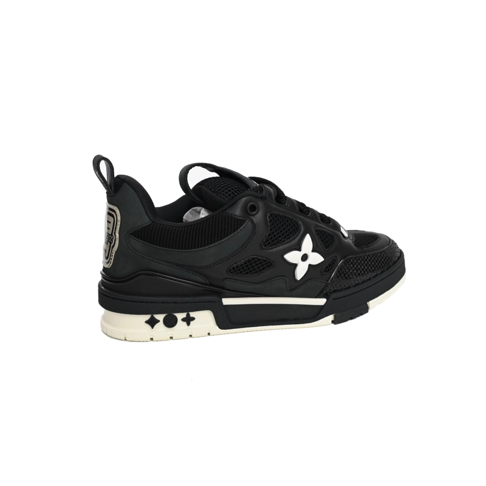 Louis Vuitton LV Skate Sneaker Black White 1AARR2