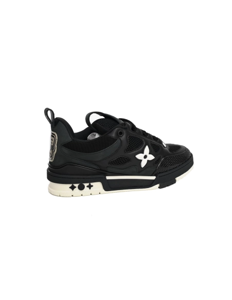 Louis Vuitton LV Skate Sneaker Black White 1AARR2
