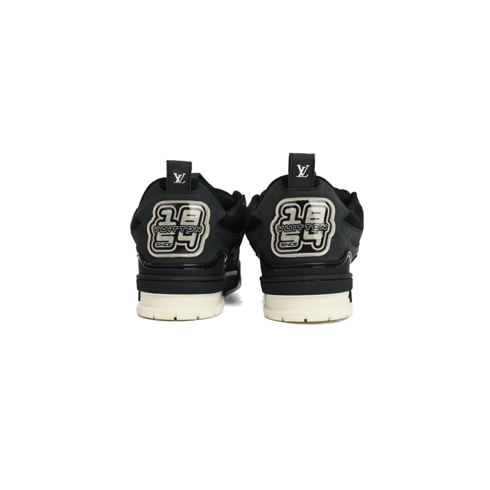 Louis Vuitton LV Skate Sneaker Black White 1AARR2