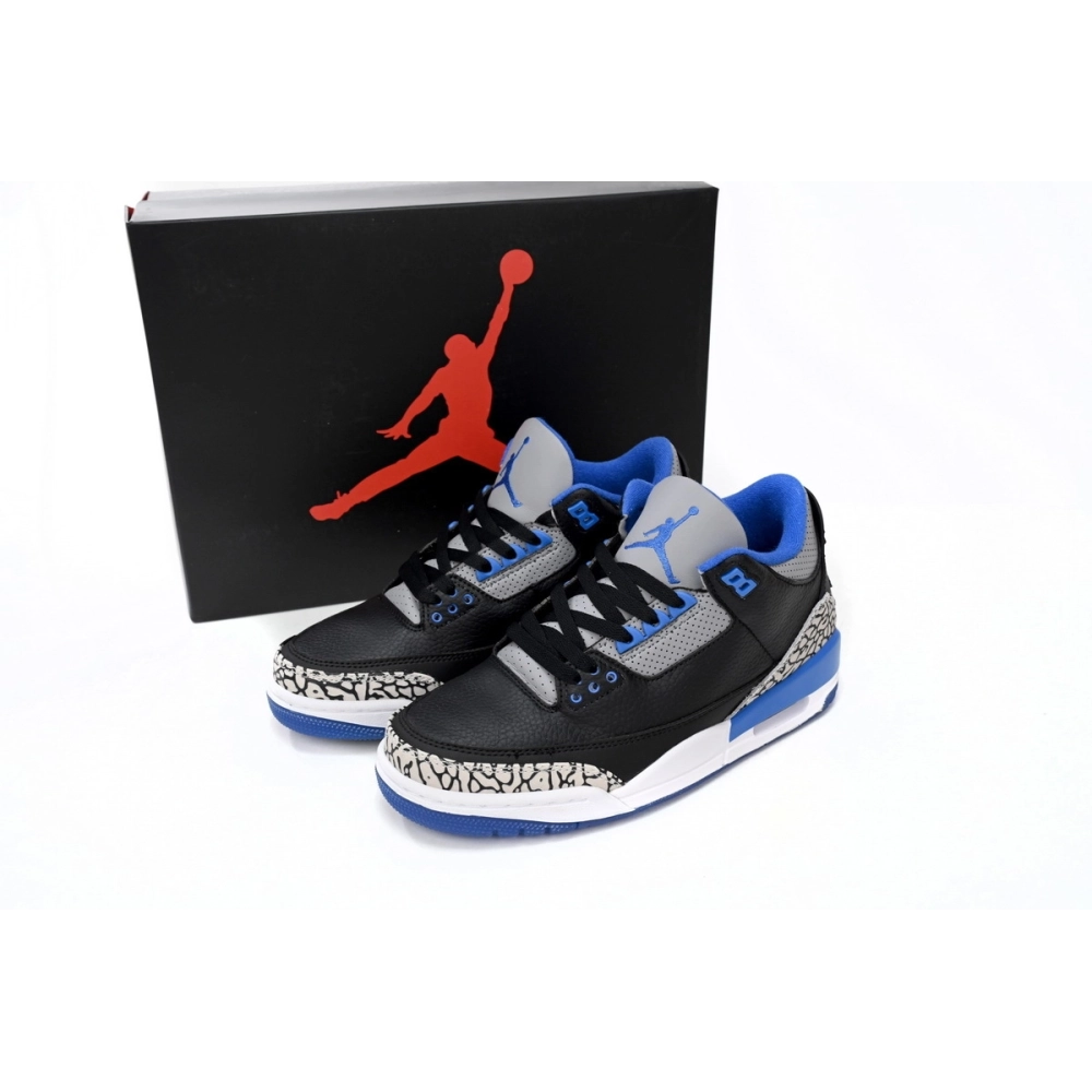 Air Jordan 3 Retro Sport Blue 136064-007