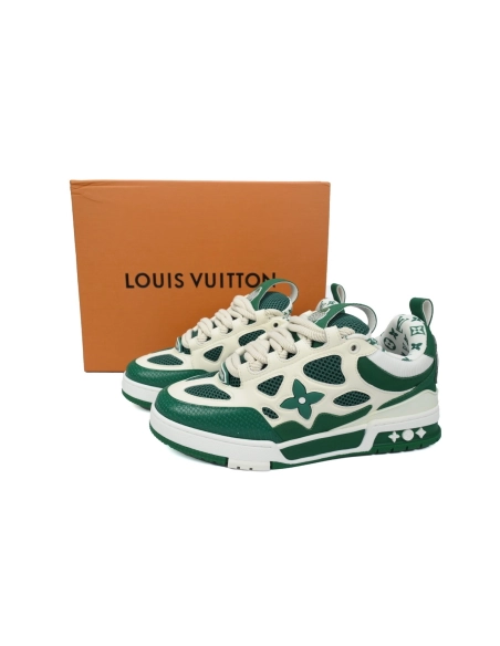 Louis Vuitton LV Skate Sneaker Green White 1AC520