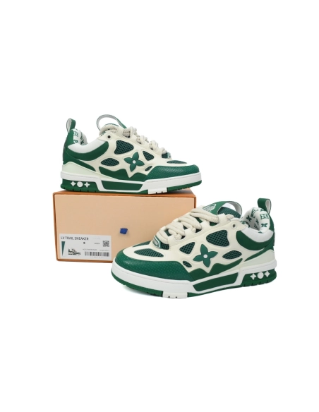 Louis Vuitton LV Skate Sneaker Green White 1AC520