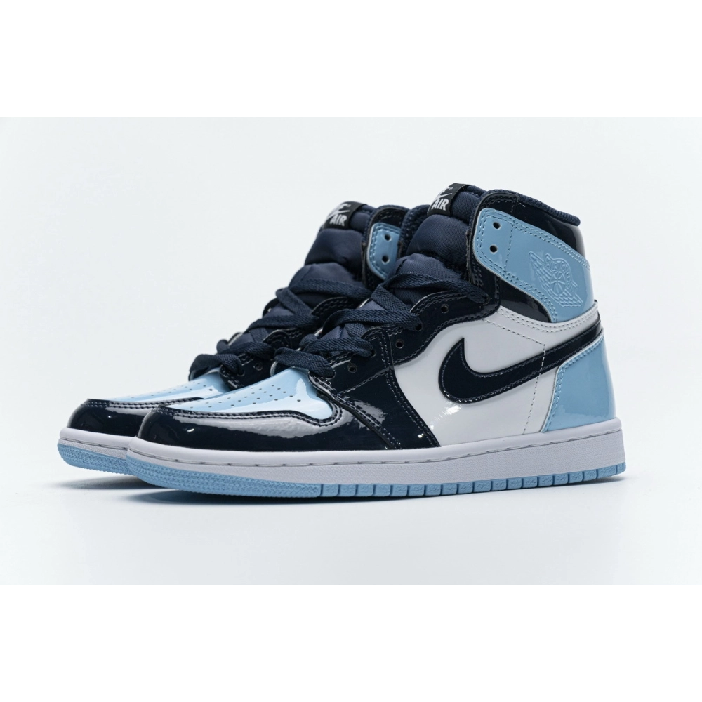 Air Jordan 1 Retro High UNC Patent CD0461-401