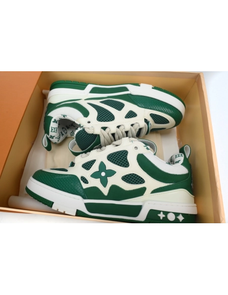 Louis Vuitton LV Skate Sneaker Green White 1AC520