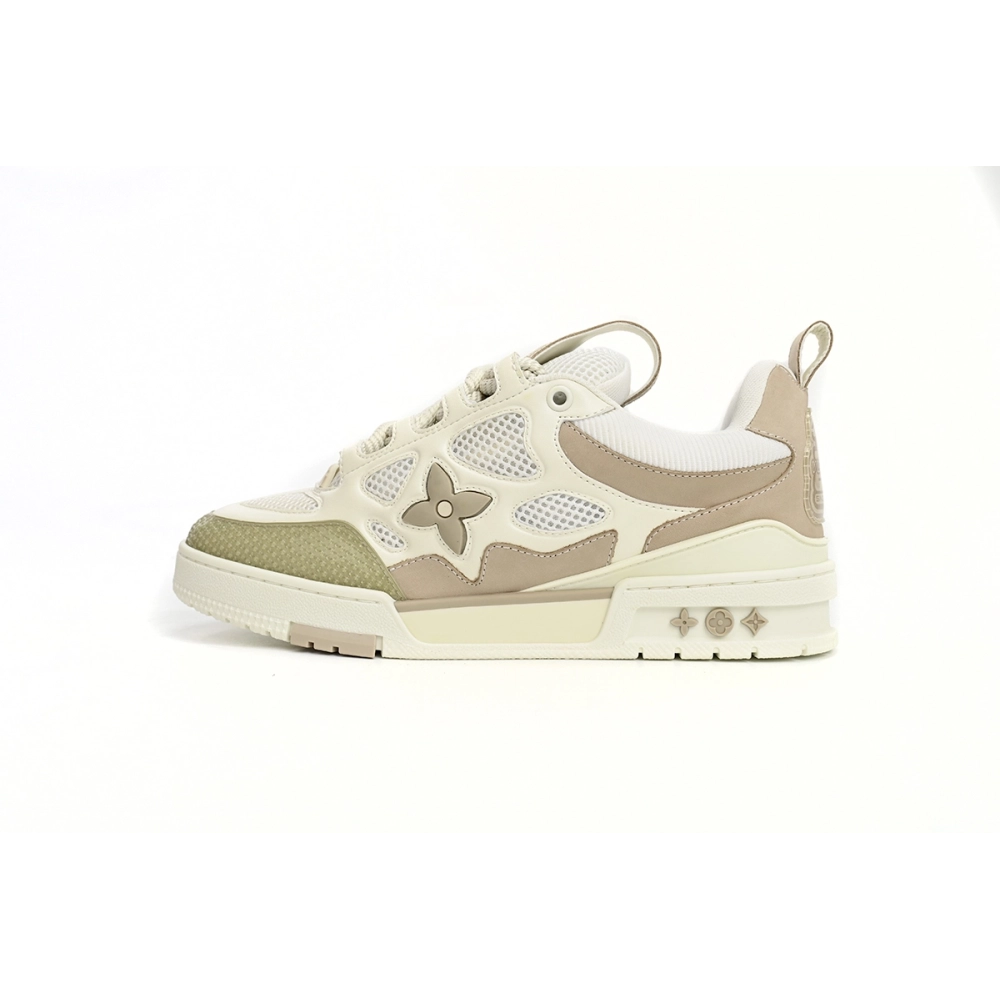 Louis Vuitton LV Skate Sneaker Beige White 1AARQH