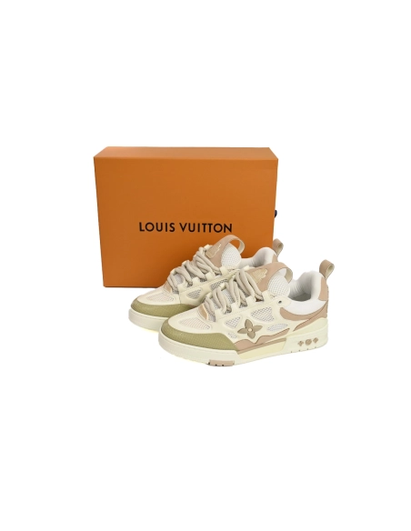 Louis Vuitton LV Skate Sneaker Beige White 1AARQH