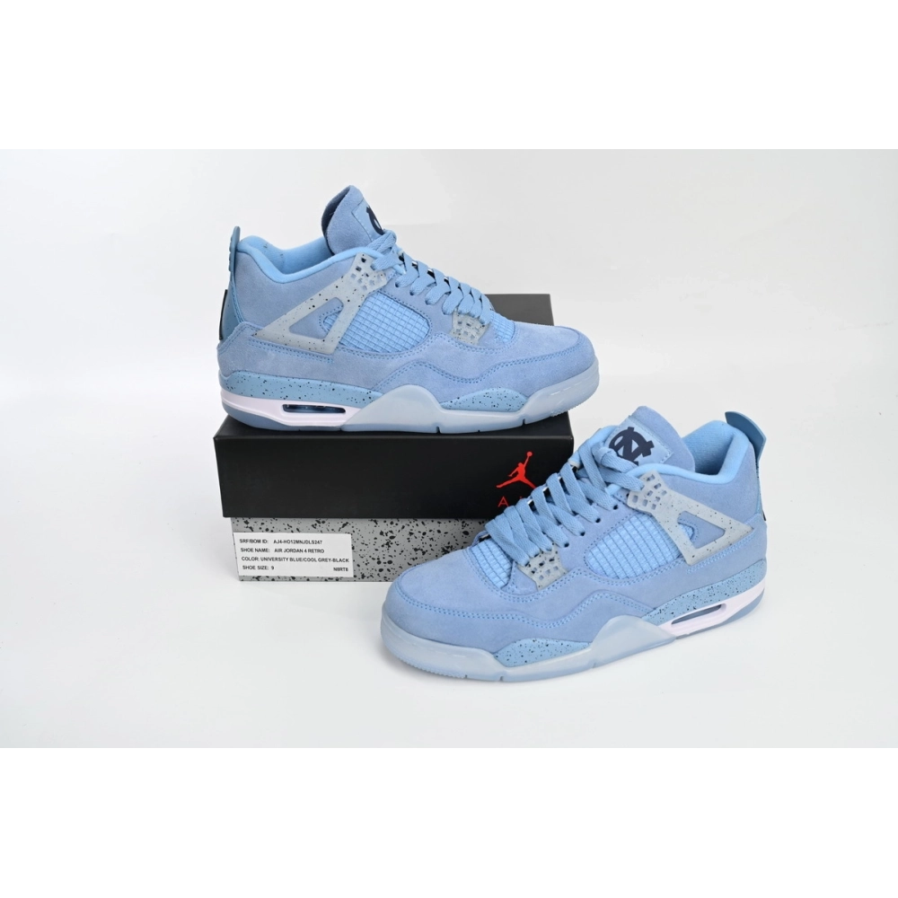 Air Jordan 4 Retro UNC University Blue MNJDLS-247