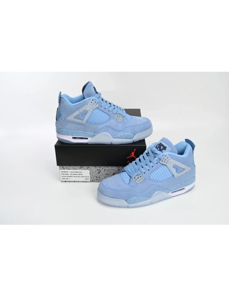 Air Jordan 4 Retro UNC University Blue MNJDLS-247