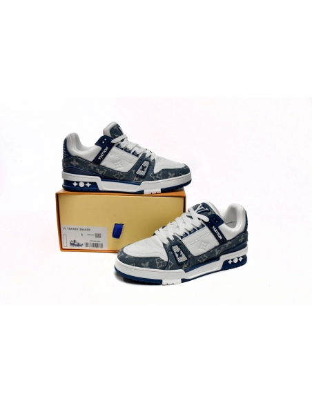 Louis Vuitton Trainer Cowboy Blue FD0291
