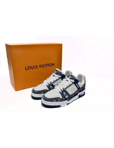 Louis Vuitton Trainer Cowboy Blue FD0291