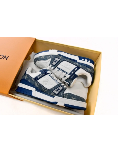 Louis Vuitton Trainer Cowboy Blue FD0291