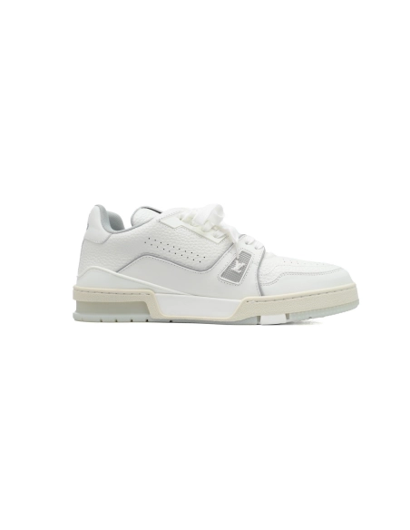 Louis Vuitton Trainer White Litchi Pattern FD0221