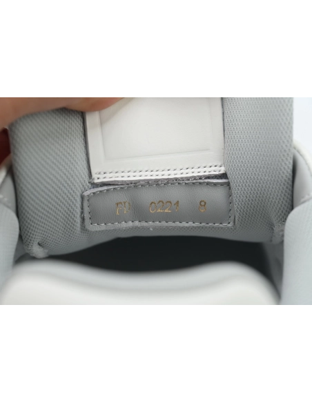 Louis Vuitton Trainer White Litchi Pattern FD0221